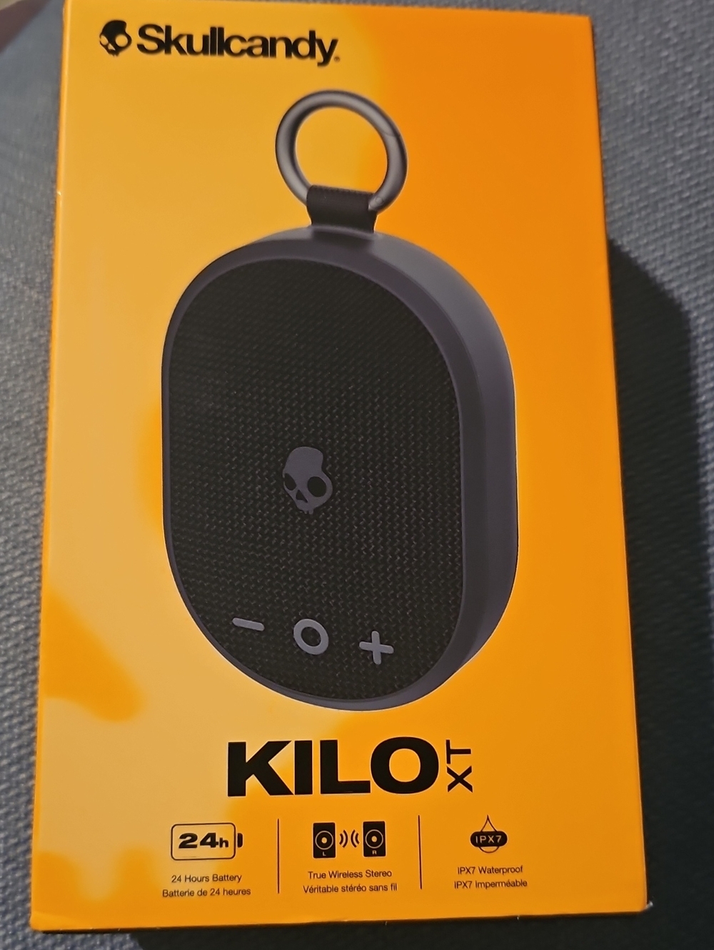 NWT Skullcandy KILO XT Portable Bluetooth Speaker Black Cell Phone Stereo Music